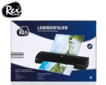 Rex® OFFICE Laminierfolien, 80 mic