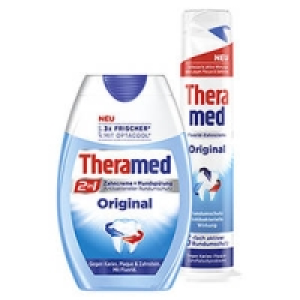 Theramed Zahncreme oder Liquid 2in1