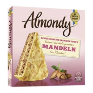 Almondy Schwedische Mandeltorte