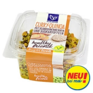 K&uuml;hlmann superfood Curry-Quinoa mit Sojabohnenkernen und S&uuml;&szlig;kartoffeln