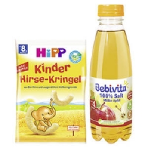 Bebivita Saft oder HiPP Hirse-Kringel 0.79&nbsp;&euro;