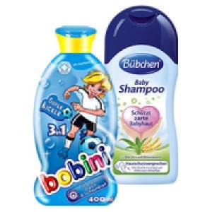 bobini Shampoo & Schaumbad oder Bübchen Baby Shampoo 1.79 €