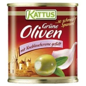 Kattus Hojiblance Schwarze Oliven, entsteint oder Manzanilla Gr&uuml;ne Oli