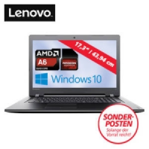 Notebook Ideapad 110-17ACL mit AMD A6-7310 Quad-Core (4 x bis zu 2,4 G