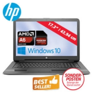 Notebook 17-y017ng mit AMD A6-7310 Quad-Core (4 x bis zu 2,4 GHz)