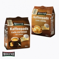 Aldi Nord Moreno® Kaffeepads
