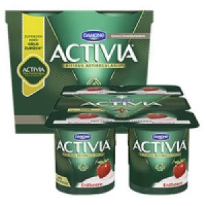 Danone Activia Fruchtjoghurt oder Activia mit feinem Fruchtpüree