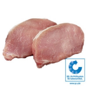Frische Schweinerückensteaks