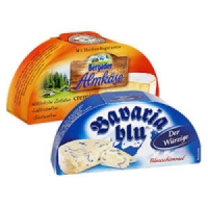 Bavaria blu oder Bergader Almkäse