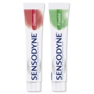 Sensodyne Zahncreme Classic, Fluorid oder Fluorid + Sanftweiss