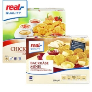 Chicken Nuggets oder Backkäse-Minis