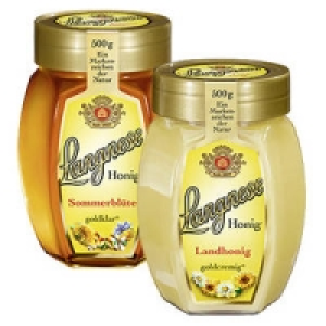 Langnese Honig Sommerblüte, goldklar oder Landhonig, goldcremig