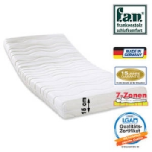 7-Zonen-Komfortschaum-Matratze