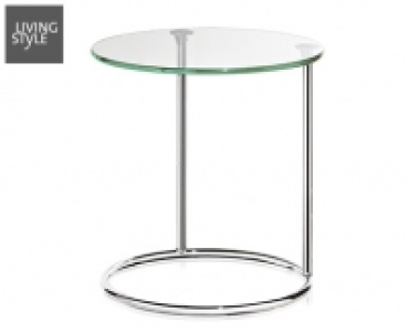 LIVING STYLE Glas-Beistelltisch