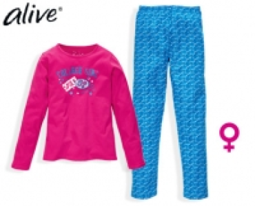 Aldi Süd  alive®Flanell-Pyjama