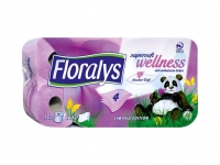 Lidl  Floralys Toilettenpapier supersoft wellness