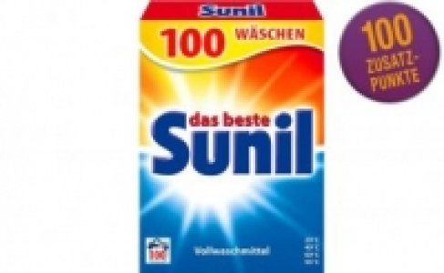 Sunil Waschmittel 9.98 €