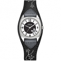 Karstadt S.oliver Armbanduhr SO-1562-LQ, schwarz