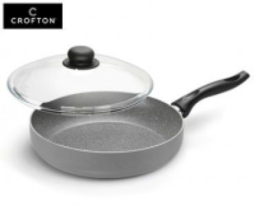 CROFTON®Bratpfanne mit Glasdeckel, Ø ca. 28 cm