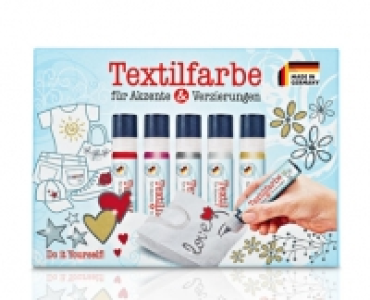 Aldi Süd  Textilfarben-Set