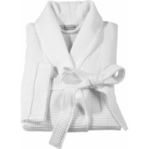 Damen Pique&eacute; Kimonobademantel