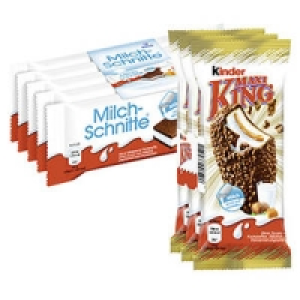 kinder Maxi King oder Milch-Schnitte