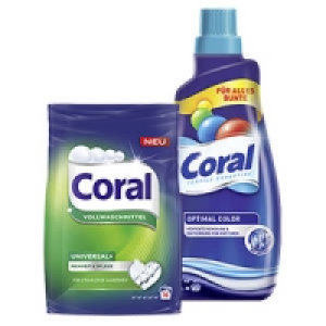 Coral Fein- oder Vollwaschmittel