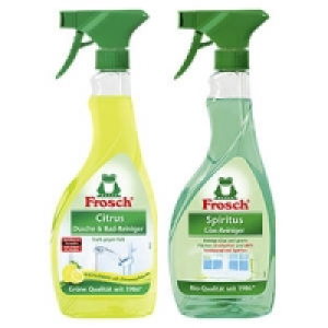 Frosch Dusche & Bad-Reiniger, Glas-Reiniger, Allzweck-Reiniger oder Fe