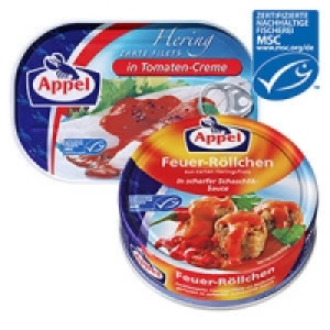 Appel Heringsfilets oder Heringsr&ouml;llchen