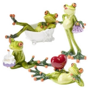 Deko-Figur Lustiger Frosch