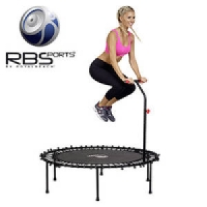 Trampolin mit Haltestange