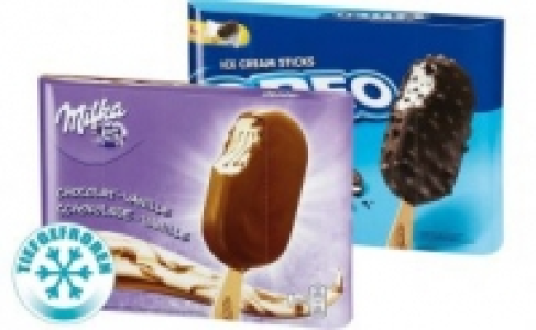 Milka oder Oreo Stieleis 2.49 €