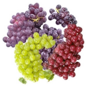 Indien/S&uuml;dafrika Tafeltrauben rot, blau oder Mix, kernlos