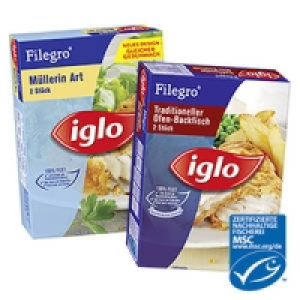 iglo Filegro Müllerin-Art oder Ofen-Backfisch