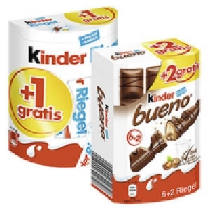 Ferrero duplo, kinder Riegel, hanuta 10er + 1 Riegel gratis oder kinde