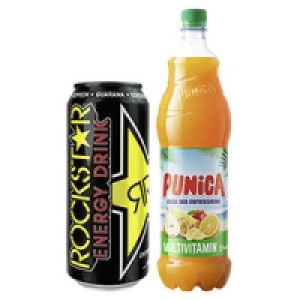 Punica oder Rockstar Energy Drink