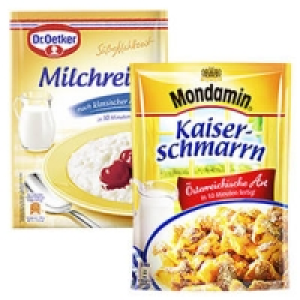 Dr. Oetker S&uuml;&szlig;e Mahlzeit oder Mondamin S&uuml;&szlig;e Gerichte