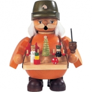 Erzgebirge M&uuml;ller R&auml;uchermann Spielwarenverk&auml;ufer, klein 59.00&nbsp;&euro;