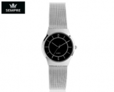 Aldi Süd  SEMPRE Armbanduhr mit Meshband