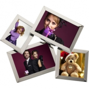 Mehrfach-Bilderrahmen Tumble, chrom 19.95&nbsp;&euro;