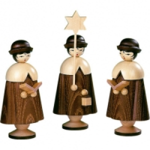 Erzgebirge Müller Kurrende, 3 Figuren groß