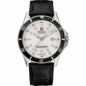 Swiss Military Hanowa Armbanduhr Flagship, schwarz
