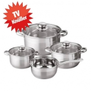 Topfset - chrom - Edelstahl - rostfrei - 7-teilig 19.99 €