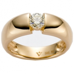 Ring, 585er Gelbgold mit Brillant 1,799.00 €