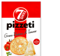 Penny  7DAYS Pizzeti Brotchips mit Käse 175-g-Beutel