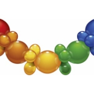 Ballon Girlande Rainbow 25 tlg.