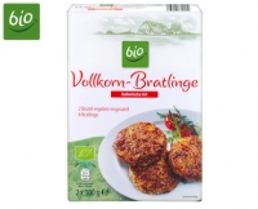 Aldi Süd  bio Vollkorn-Bratlinge