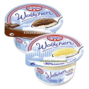 Dr. Oetker Wölkchen Dessert versch. Sorten, jeder 125-g-Becher 0.35 €