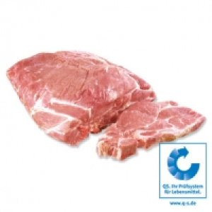 Frischer Schweinenackenbraten mit Knochen, am St&uuml;ck, je 1 kg