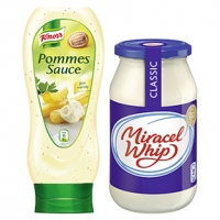 Real  Miracel Whip 500 ml oder Knorr Pommes Sauce 475 ml, versch. Sorten, je